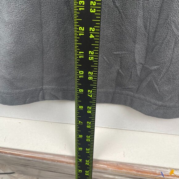 Eddie Bauer Mens Fleece Pullover 1/4-Zip XLT Gray Gorpcore Hiking - Picture 5 of 16